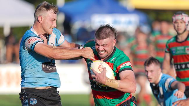 Ballina prevailed despite the weight of possession against it. Picture: DC Sports Photography