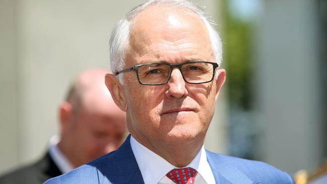 PM Malcolm Turnbull is refusing to enshrine discriminatory laws against gays. Picture: Kym Smith