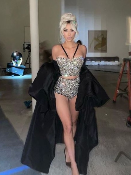 Kim Kardashian’s weight loss marked ‘a shift in tone … ushering in the end of an era that at least claimed to celebrate curvy bodies’. Picture: Instagram