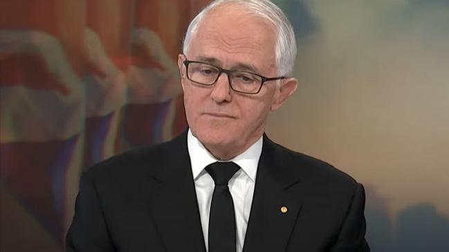 Malcolm Turnbull appeared to tear up during an interview about the Queen. Picture: ABC