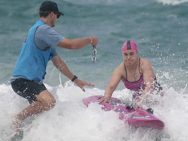 Jemma Smith on Day 1 of the Shaw and Partners Iron Man /Woman Series at North Burliegh. Picture: Glenn Campbell