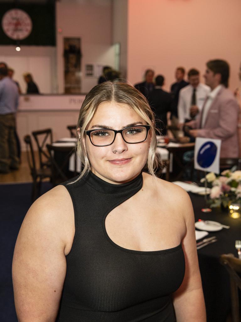 Katelyn Anderson at the Toowoomba Rugby League gala presentation night 2022 at Clive Berghofer Grande Atrium Clifford Park, Friday, September 9, 2022. Picture: Kevin Farmer