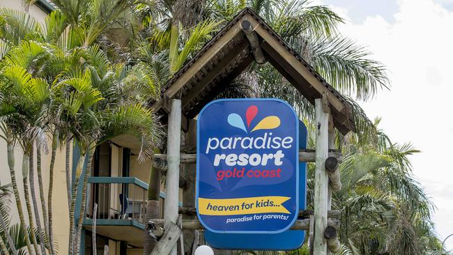 Sydney-based developer Ralan Group has collapsed, potentially leaving hundreds of people out of work. Exterior view of the Paradise Resort in Surfers Paradise. Picture: Jerad Williams