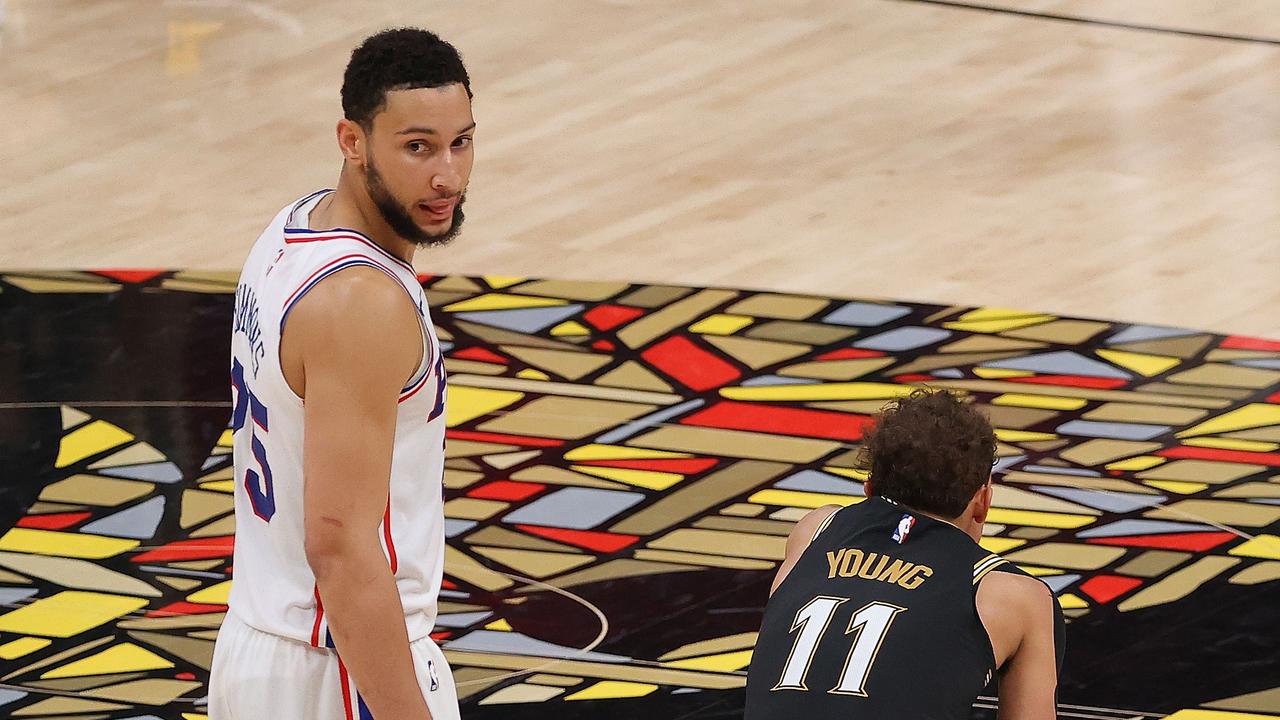 NBA Playoffs 2021: Ben Simmons, Philadelphia 76ers, Right hand