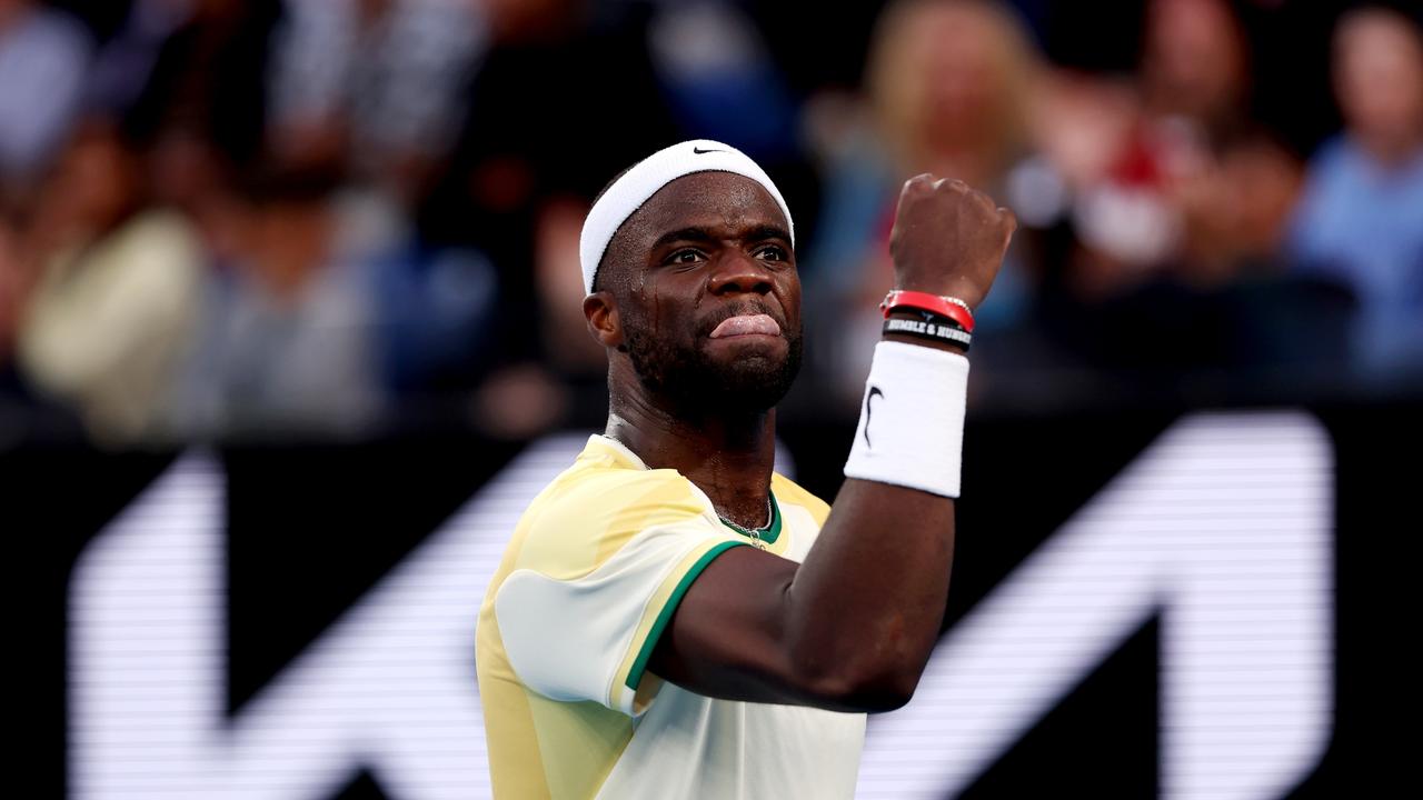 Frances Tiafoe: Great friend. Hilarious man. Terrible roommate. Picture: Getty