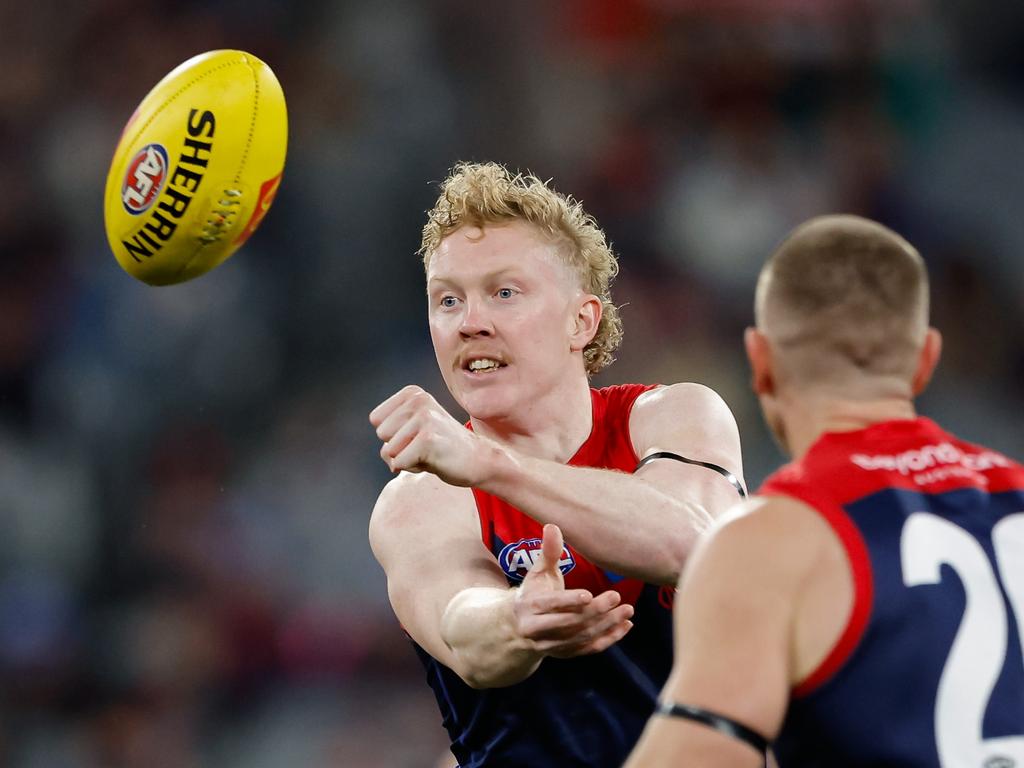 Clayton Oliver struggled against North Melbourne. Picture: Getty Images