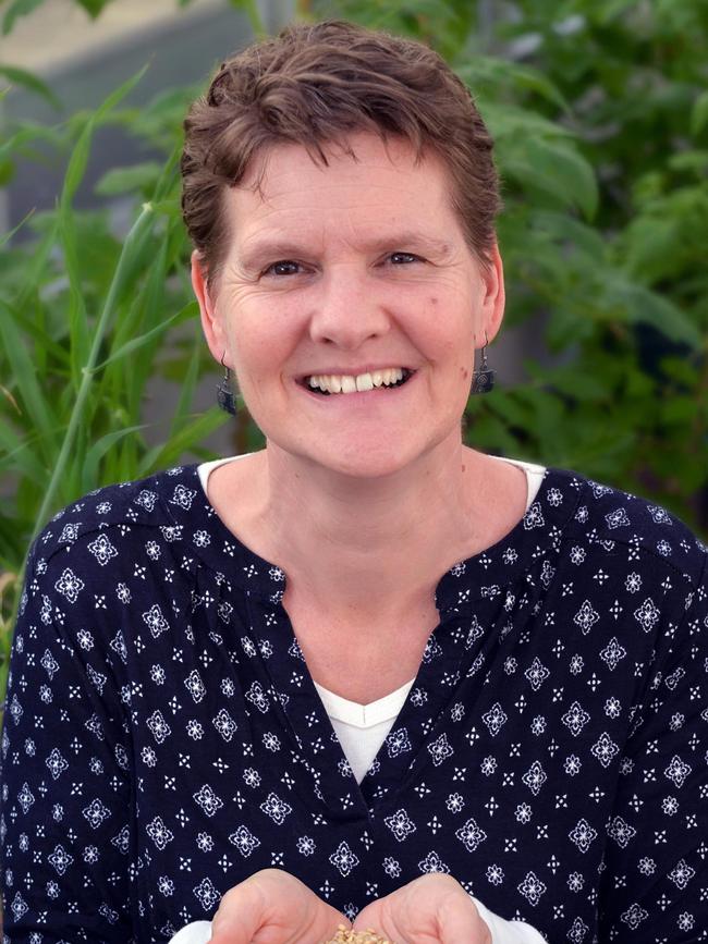 Professor Rachel Burton, Head of the Plant Science Department at the University of Adelaide’s Waite Campus. Picture: Supplied