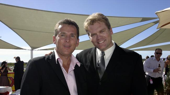 Rick Chapman and Ian Williams at the 2005 event. Picture: Lou O’Brien