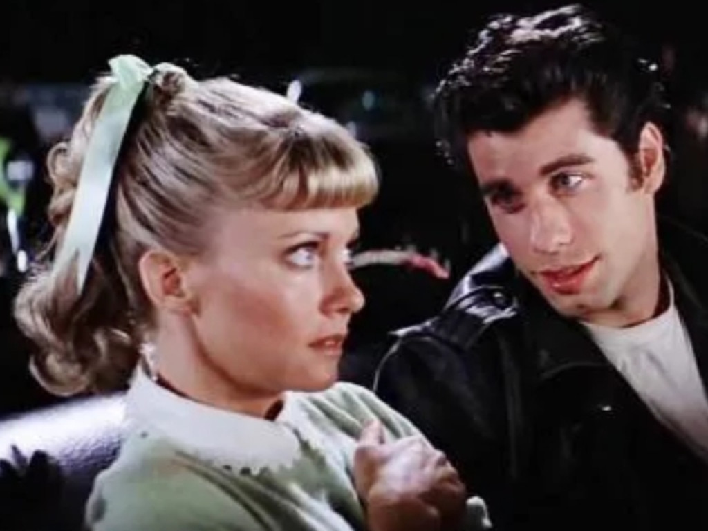 Olivia Newton John And John Travolta Dress Up In Grease Costumes Au — Australias