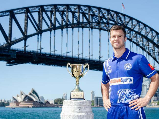 Sydney grade cricket T20 finalists 2024-25, Daniel Solway (Bankstown), Kingsgrove Sports Cup, NSW Premier Cricket, Thursday, October 17, 2024. Picture: Ian Bird Photograph