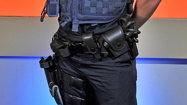 Police velcro outlet belt