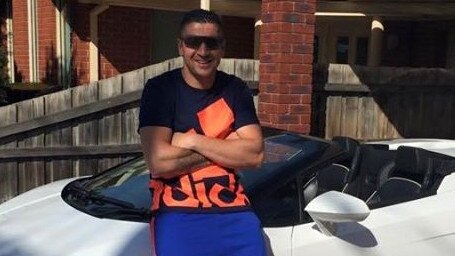 A Hadfield man has been accused of carrying out extortions by putting crime kingpin Kazem Hamad, pictured, on the phone. Picture: Supplied