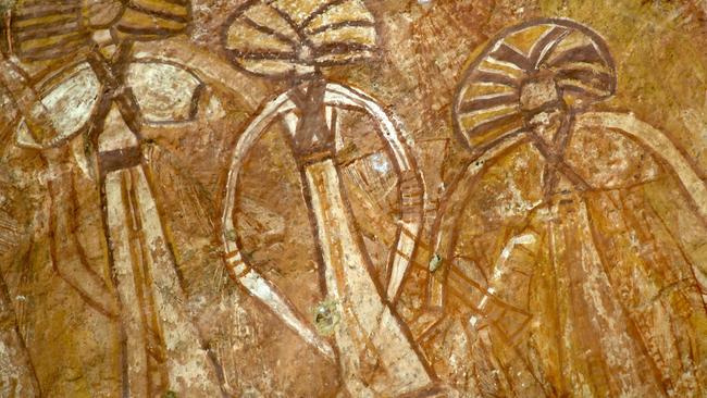 She camped near Nourlangie Rock, known for its Bininj rock paintings. Picture: Supplied