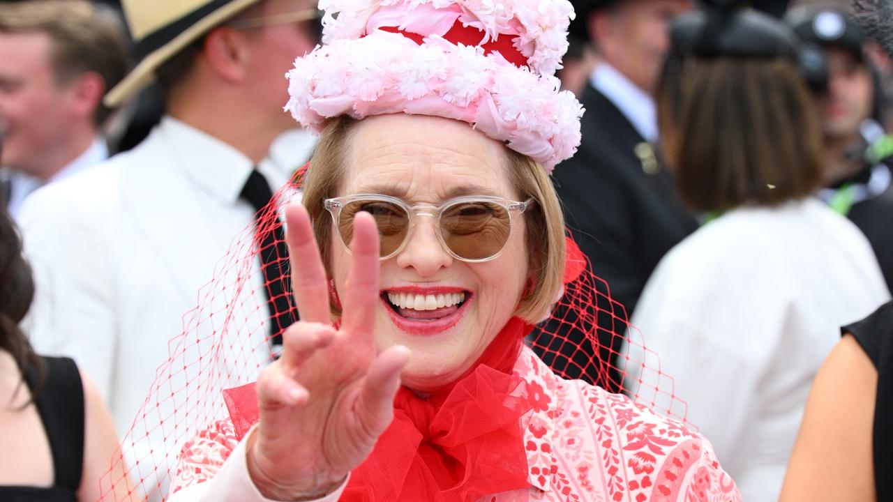 Gai Waterhouse at Derby Day on Saturday. Picture: Vince Caligiuri/Getty Images