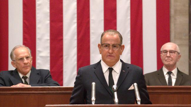 A scene from the movie LBJ