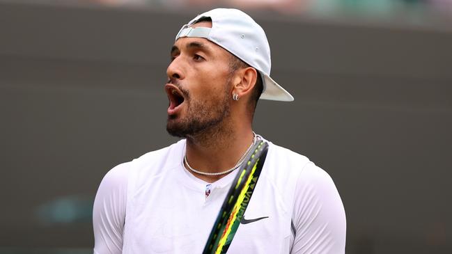 Nick Kyrgios is a great tennis player, but his ranting and raving is a turn off. Picture: Ryan Pierse/Getty Images