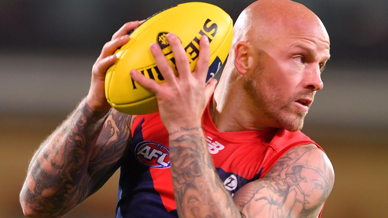 Is it the end for long-serving Demons hard man Nathan Jones. Picture: Getty Images