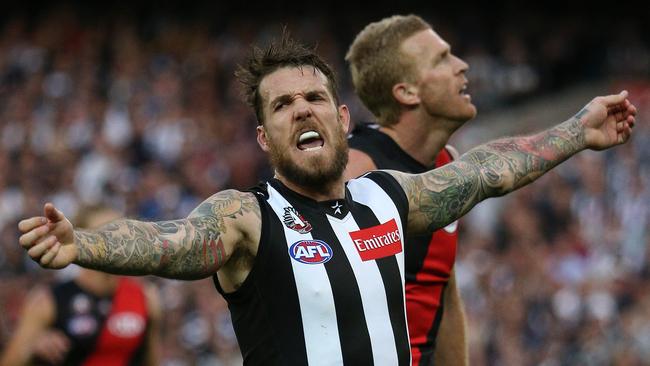 Dane Swan was one of Collingwood’s greatest players. Picture: George Salpigtidis