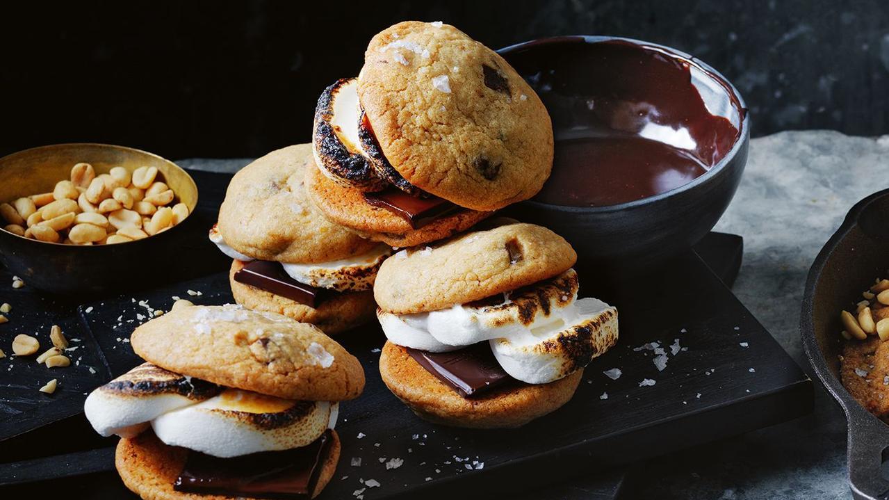 S'mores can be a hit at home as well.