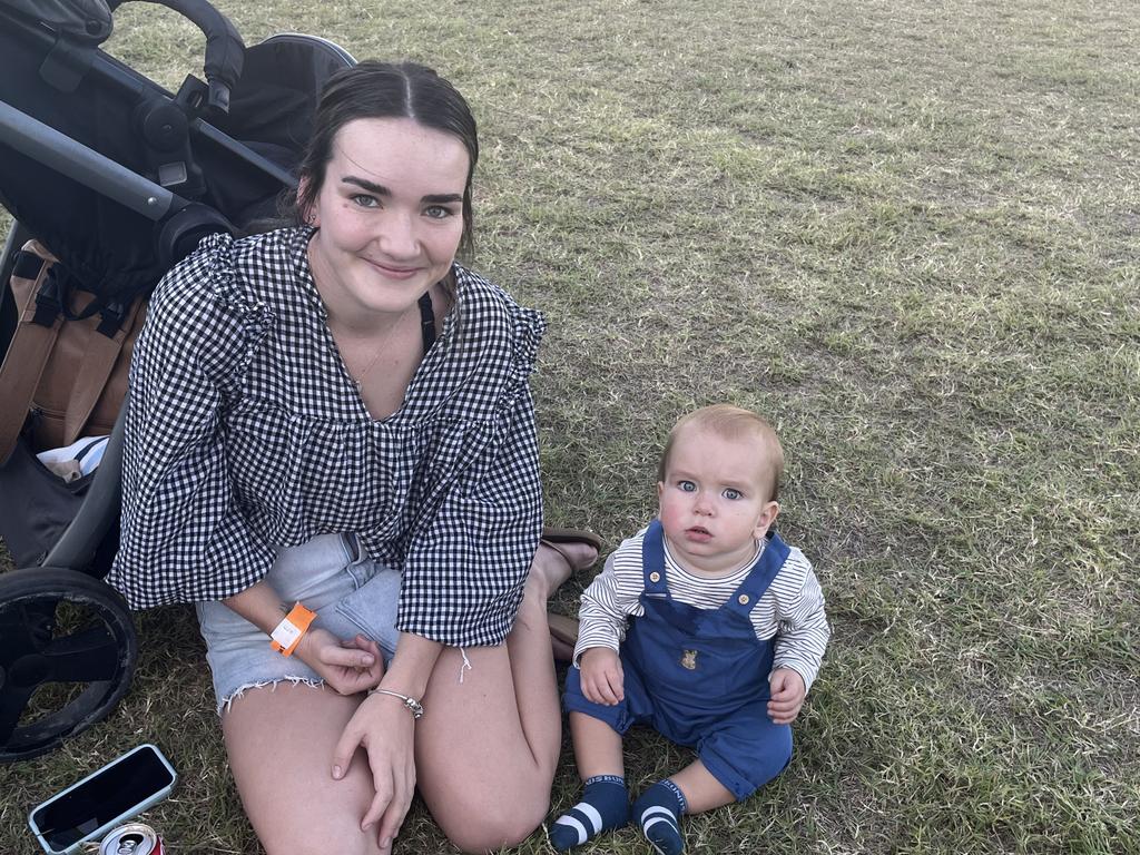 Colton and Ciara enjoying the Fraser Coast Show.