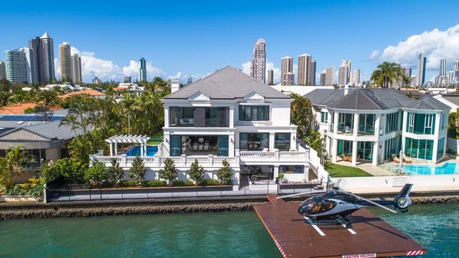 101 Commodore Drive, Paradise Waters, sold for $9.95m to Glenn Molloy.