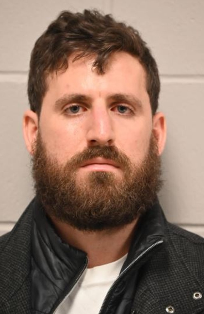 Murder suspect Matthew Hertgen allegedly beat and stabbed his younger brother to death in Princeton, NJ. Picture: NJ Prosecutors office