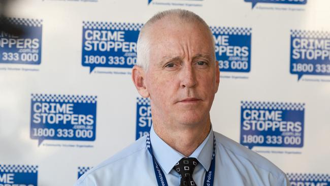 Toowoomba Criminal Investigation Branch officer-in-charge Detective Senior Sergeant Paul McCusker. Picture: Kevin Farmer