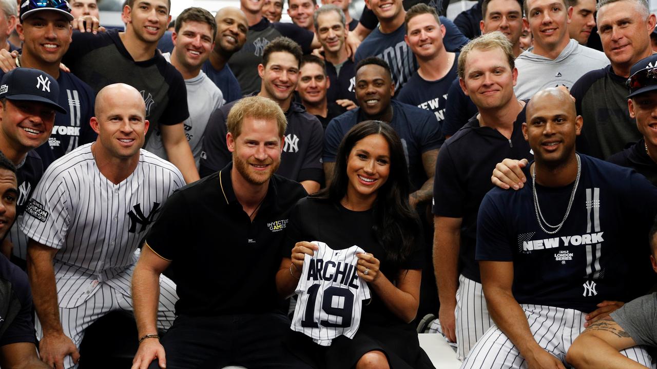 Meghan Markle surprises at Yankees and Red Sox game in London