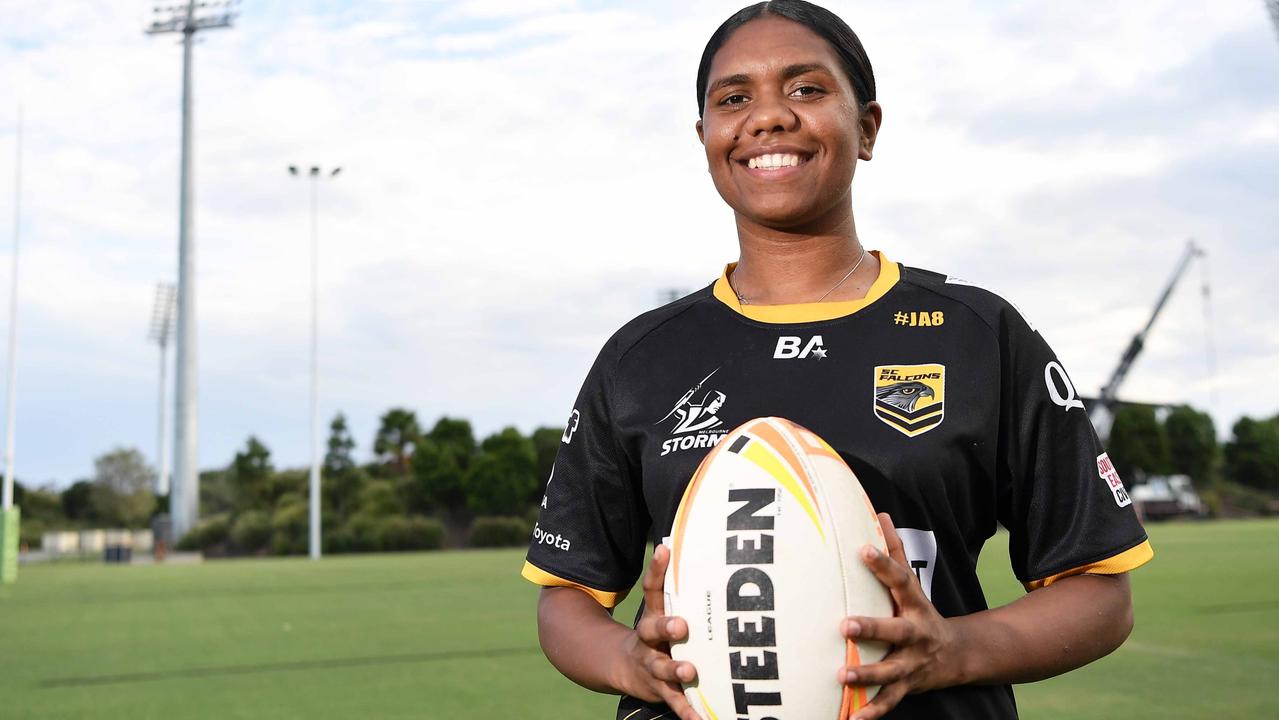 Sunshine Coast Falcons. U19s girls team. Nancy Sullivan. Picture: Patrick Woods.