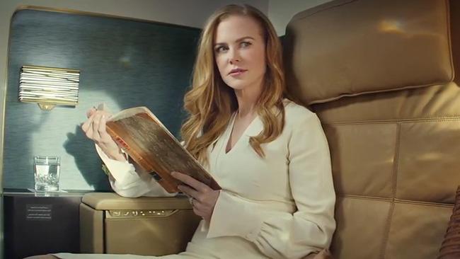 Nicole Kidman stars in Etihad commercial