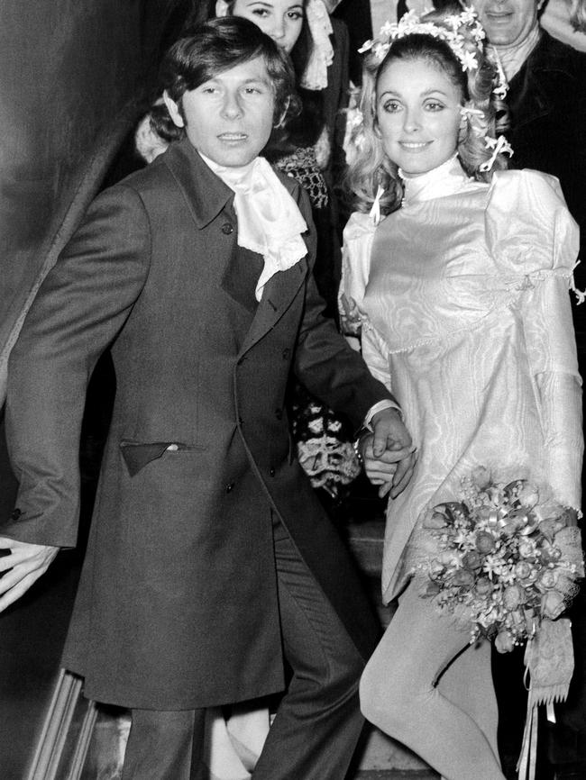 Roman Polanski marries Sharon Tate. Picture: AFP