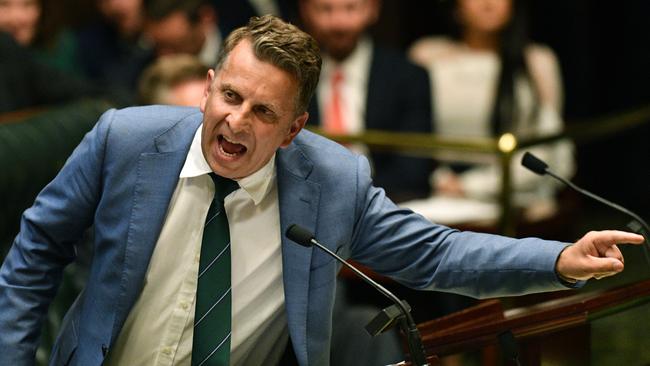 Transport Minister Andrew Constance described the editors encouraging fare evading as “outright stupidity”. Picture: AAP Image/Mick Tsikas