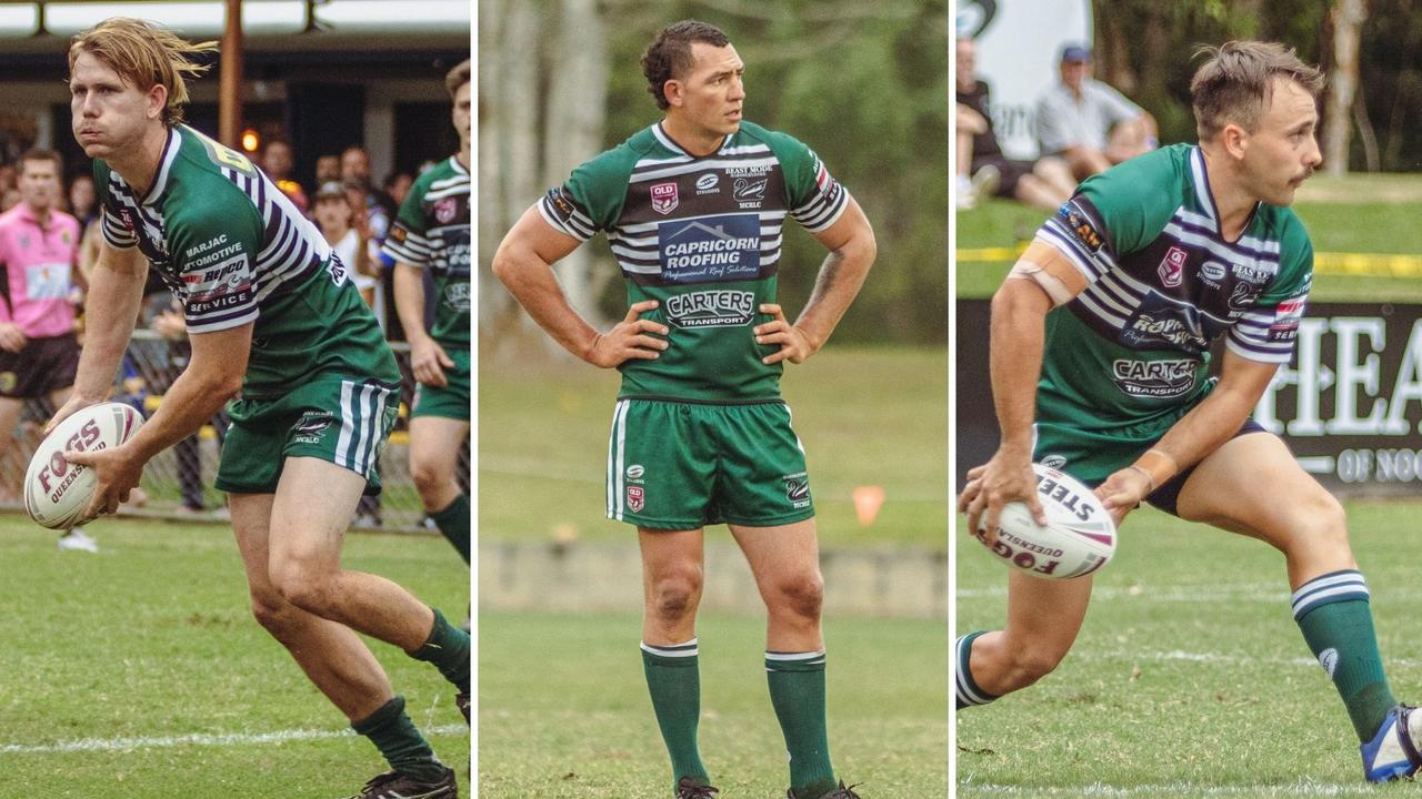 Maroochydore Swans players John McLaughlin, Leon Taylor and Lachie Price will look to continue their strong run of form heading into their semi final matchup against the Beerwah Bulldogs.