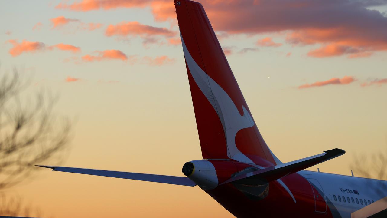 Qantas will launch the supermoon flight on Wednesday evening. Picture: Dylan Coker/NCA NewsWire