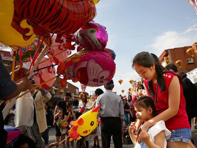 Crowd enjoying the day at the Moon Festival in 2017. Picture: Carmela Roche.