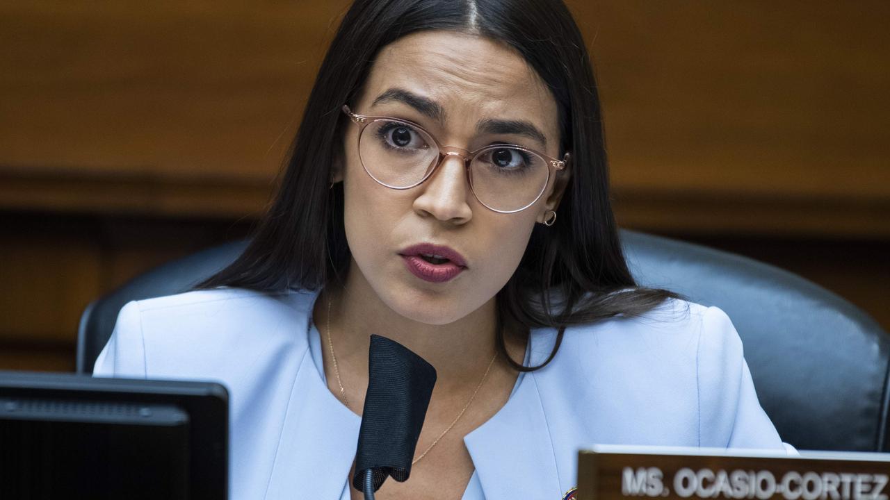 Alexandria Ocasio-Cortez's has gotten into a weird Twitter exchange with billionaire Elon Musk. Picture: Tom Williams / POOL / AFP