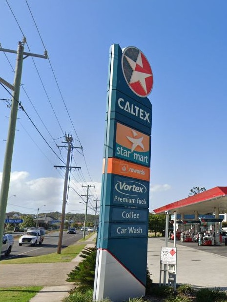 The man is alleged to have robbed the Lord St servo in the middle of the night.