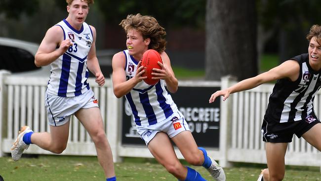 Mt Gravatt Jett Green QAFL COLTS between Sherwood Magpies and Mt Gravatt Saturday April 1, 2023. Picture, John Gass