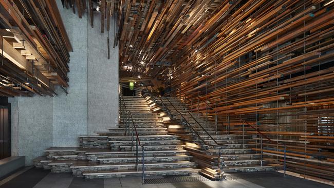 Ovolo Nishi’s stunning staircase.