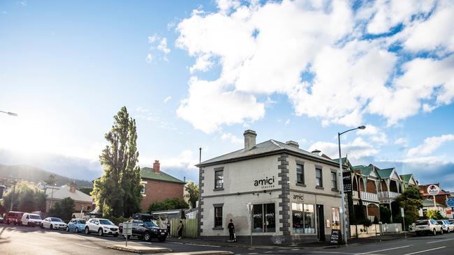 Amici Italian on Elizabeth St, North Hobart has been open since 2012. Picture: Finn Business Sales Tasmania