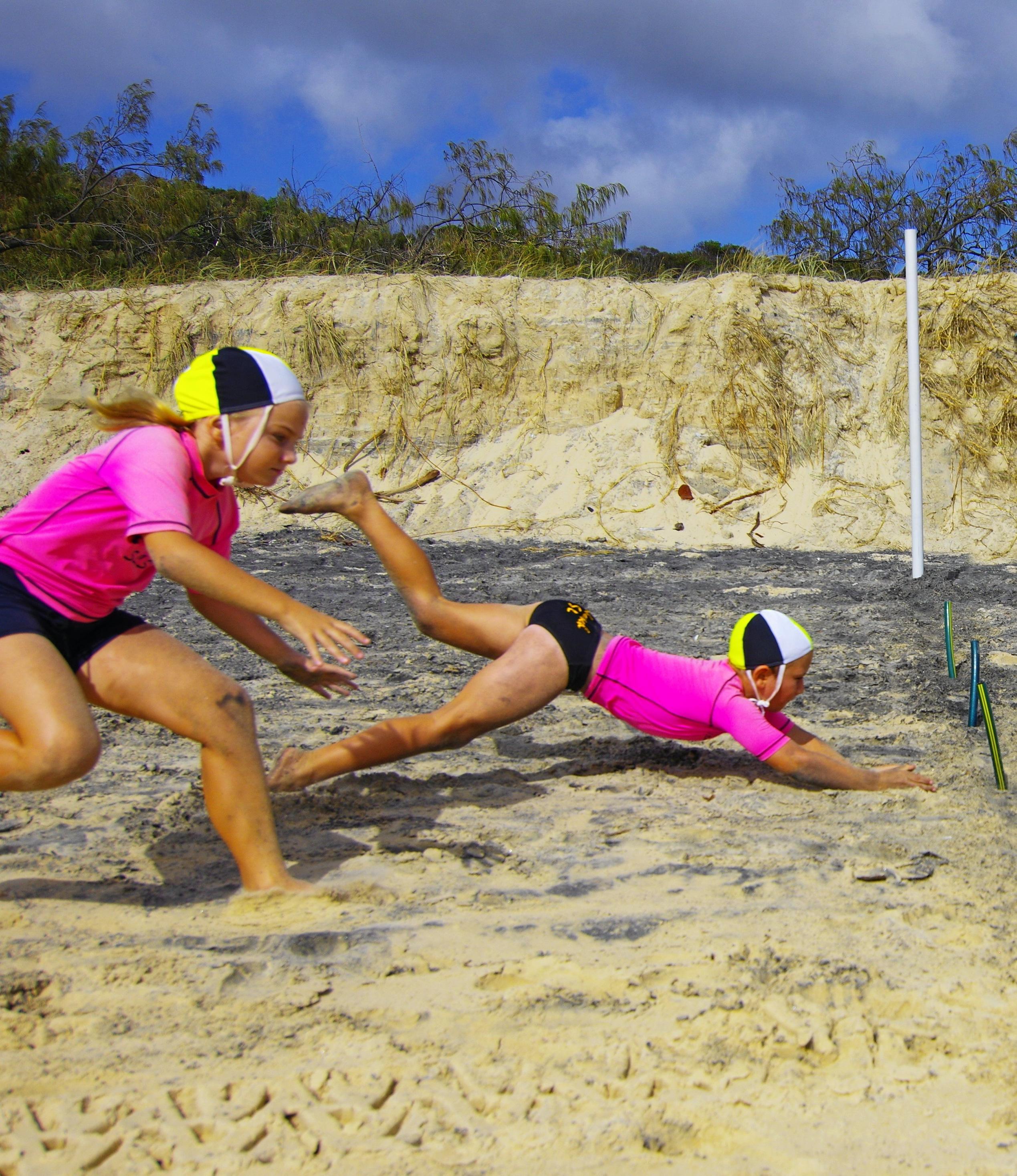 Rainbow Beach SLSC nippers age carnival. Picture: Garry Hewitt