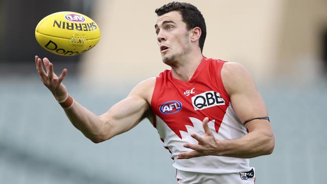 Tom McCartin has a bright future with the Swans. Picture: Sarah Reed