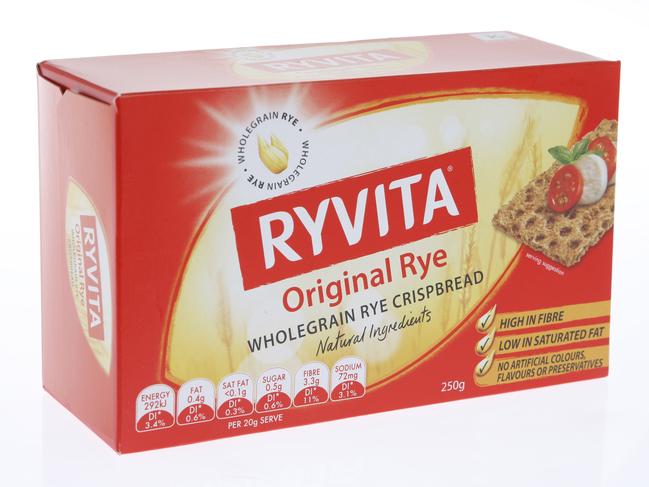 Ryvita said rising prices has forced the well-known product off shelves at major supermarkets.