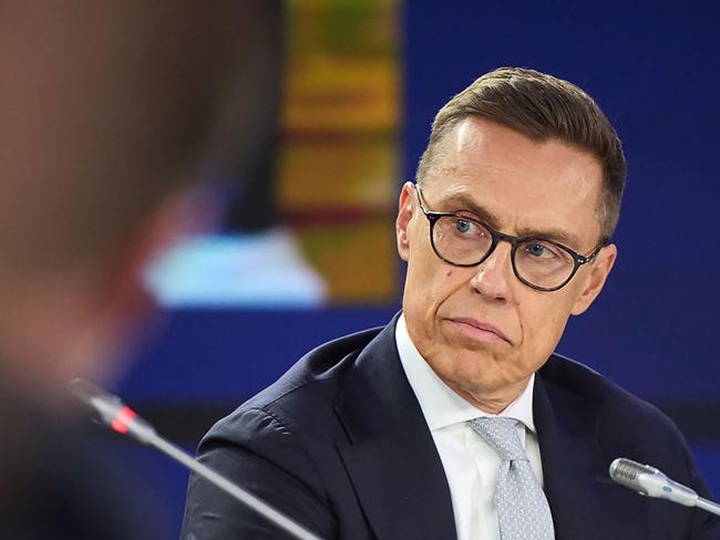 Finland's President Alexander Stubb. Picture: AFP