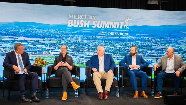 Fiona Kerslake speaking at the recent Bush Summit. Picture: Jeremy Plaisance