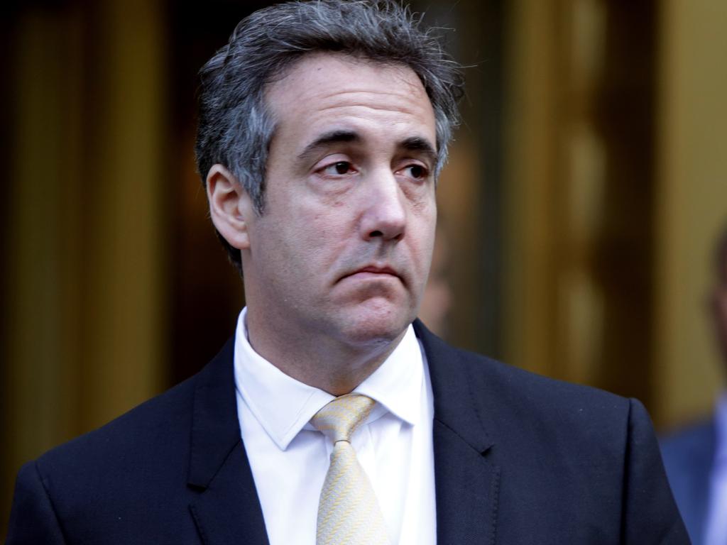 Michael Cohen exits the New York Federal Courthouse in August. Picture: Getty