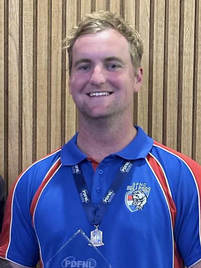 Strathmerton's Jake Ellery has won the Picola District's league Pearce Medal. Picture: Supplied