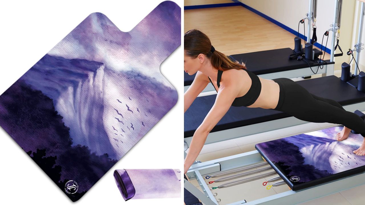 PRESALE ONLY! June & Juniper Pilates Reformer Mat-Amongst The Clouds – June  and Juniper