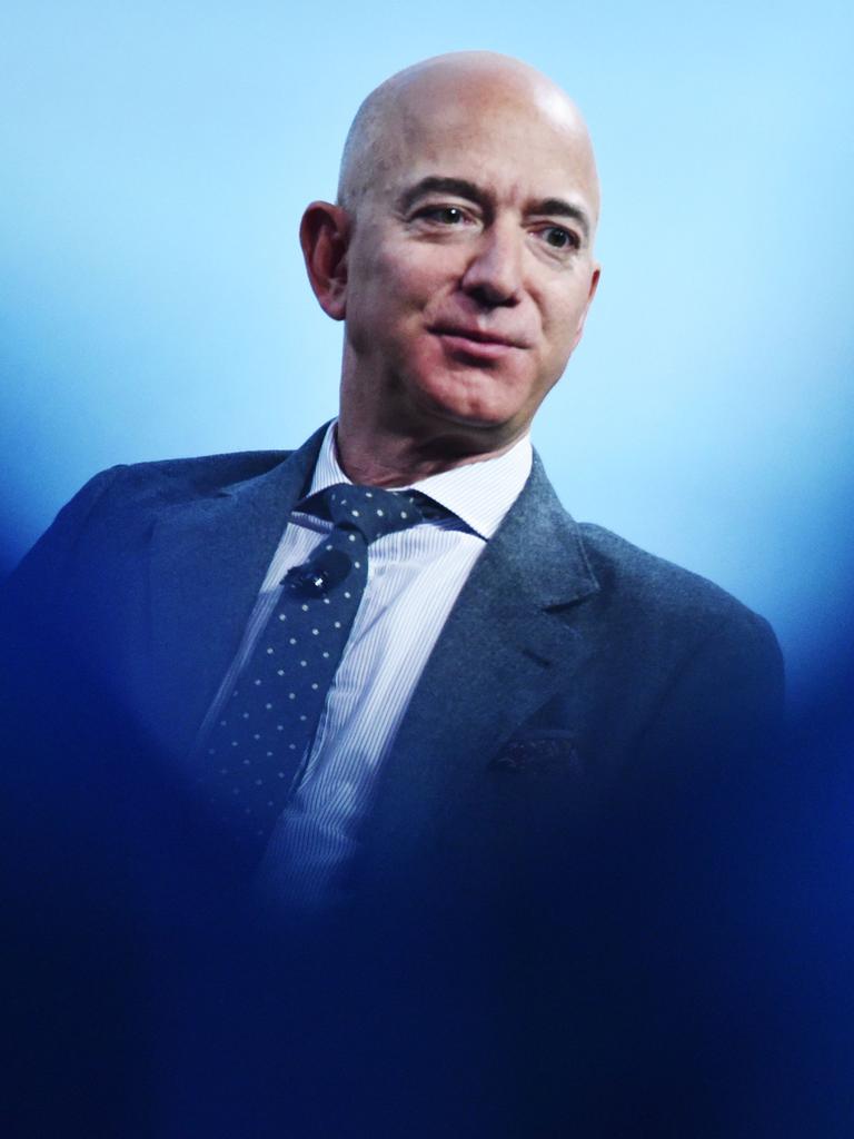 Jeff Bezos grew Amazon from an online bookseller to an eCommerce and web services titan, and also owns space exploration company Blue Origin. Picture: Mandel Ngan/AFP