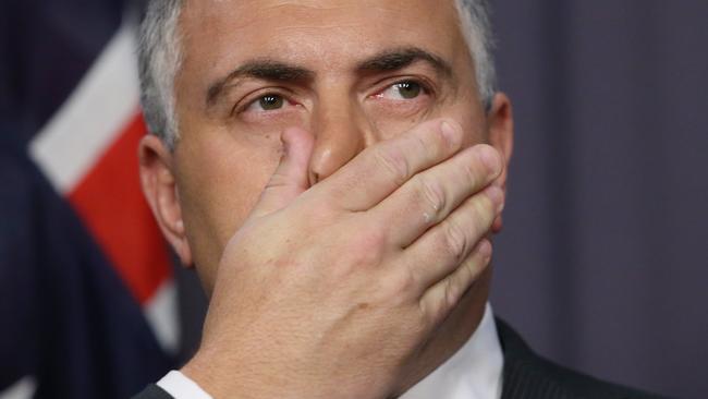 The budget deficit has blown out to $40.4 billion.